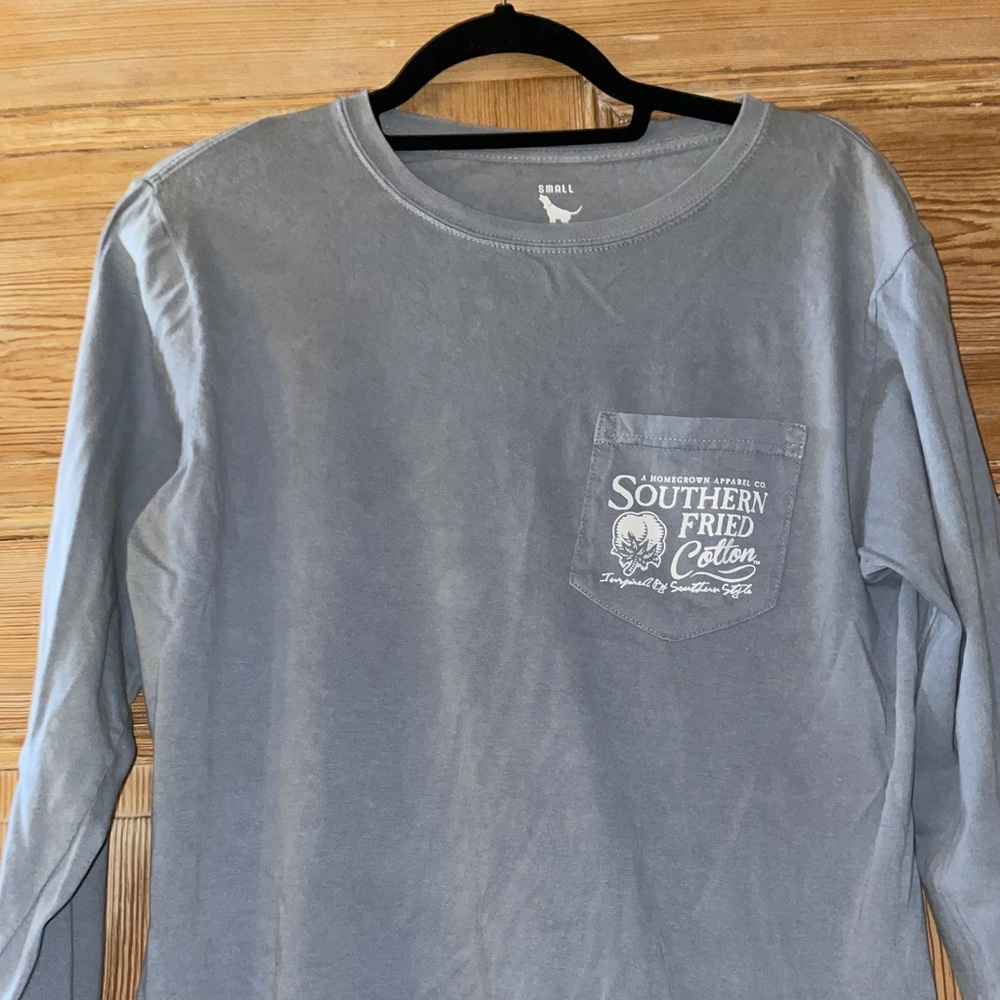 Southern Fried Cotton long sleeve graphic tee